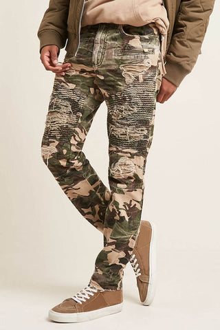 Ricky Straight Camo Pant