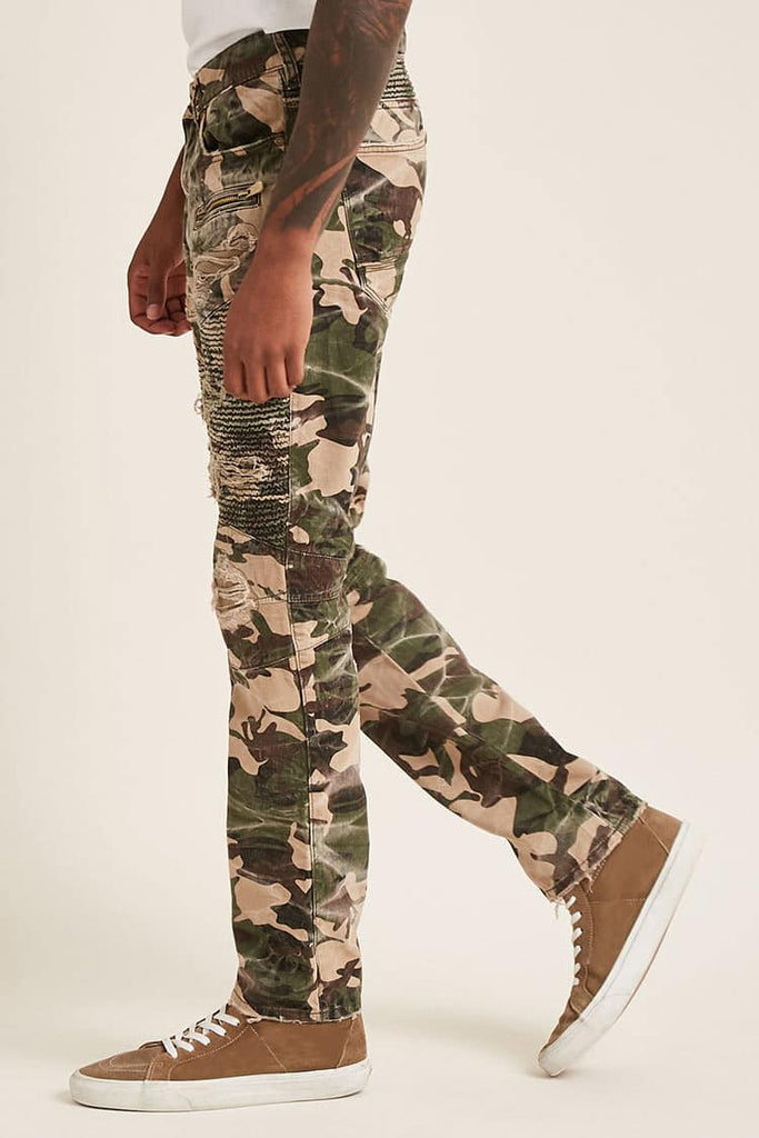 Ricky Straight Camo Pant