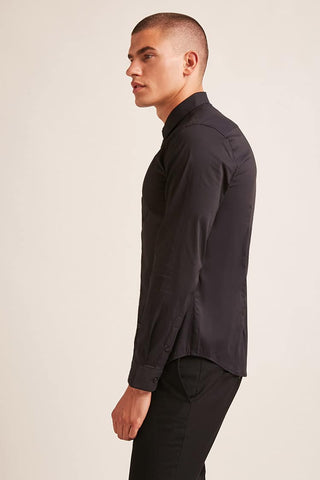 Solid Single Pocket Men's Shirt