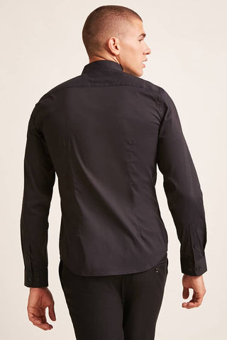 Solid Single Pocket Men's Shirt